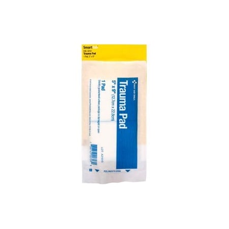 Acme United First Aid Only FAE-5012 SmartCompliance Refill Trauma Pad, 5"X 9", 1/Bag FAE-5012